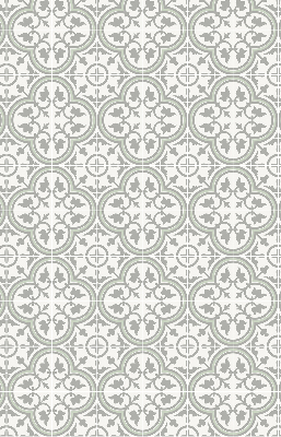 Blackout roller blind for window Portuguese tile