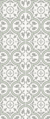 Blackout roller blind for window Portuguese tile
