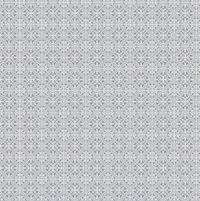 Fabric roller blind for window Portuguese tile