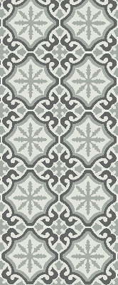 Blackout roller blind Moroccan tile