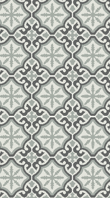 Blackout roller blind Moroccan tile