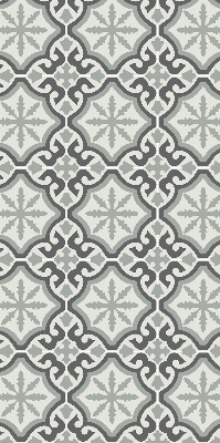 Blackout roller blind Moroccan tile