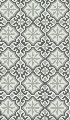 Blackout roller blind Moroccan tile
