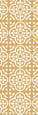 Fabric roller blind for window Portuguese folk pattern tile