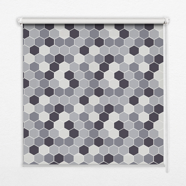 Blackout window roller blind honeycomb style