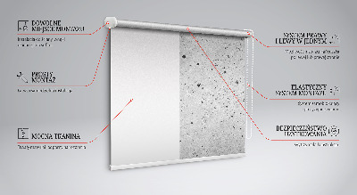 Blackout roller blind for window Granite