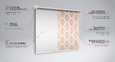 Blackout roller blind Abstract eyes