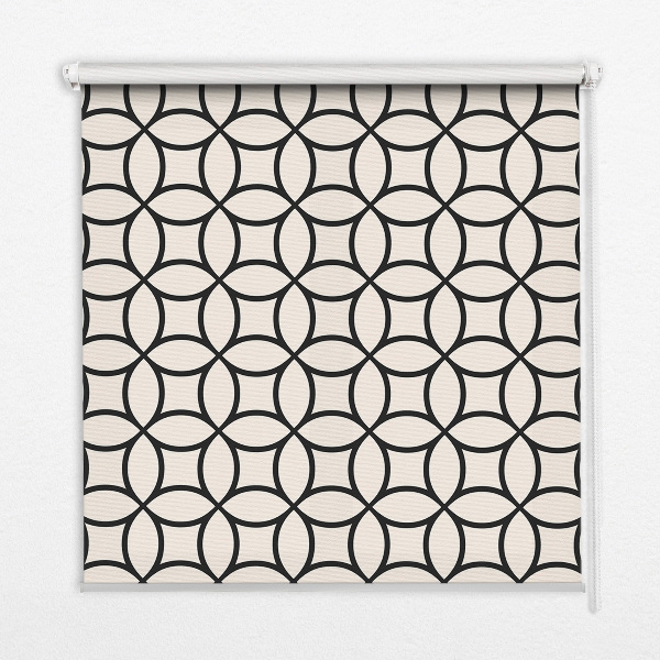 Blackout roller blind for window Interlacing