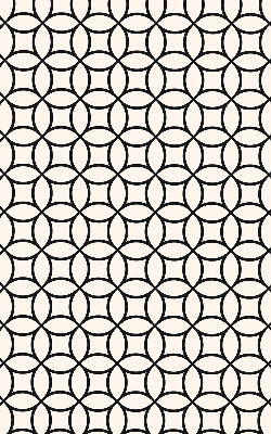 Blackout roller window blind interlacing design