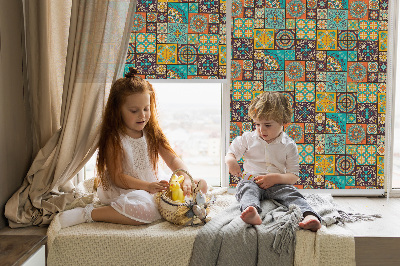 Blackout roller blind Colorful mandala