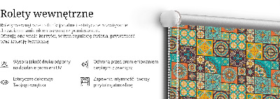 Blackout roller blind Colorful mandala