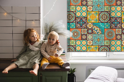 Blackout roller blind Colorful mandala