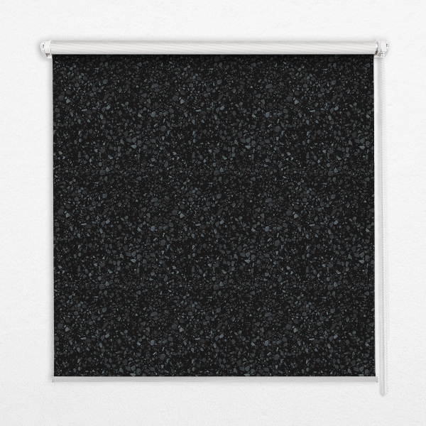 Blackout roller blind Elements on a black background