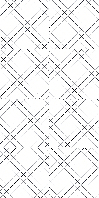 Blackout roller blind for window with rhombuses pattern