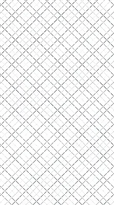 Blackout roller blind for window with rhombuses pattern