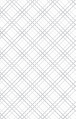 Blackout roller blind for window with rhombuses pattern