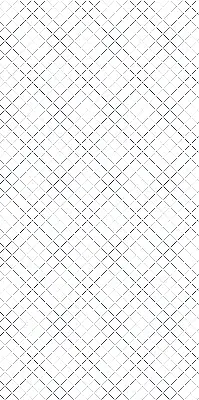 Blackout roller blind for window with rhombuses pattern