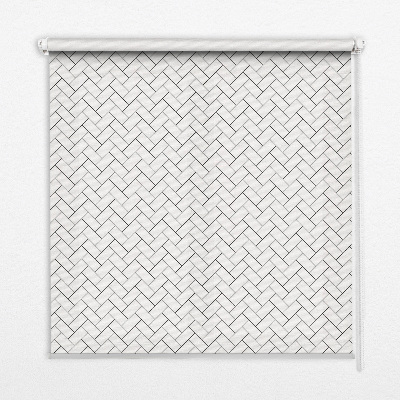 Blackout roller blind rectangular design