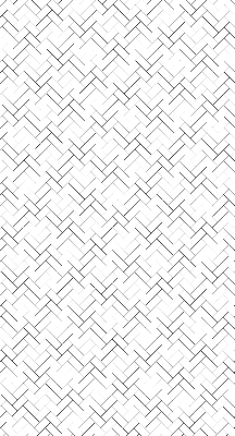 Blackout roller blind rectangular design