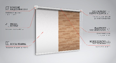 Blackout roller blind for window Panels