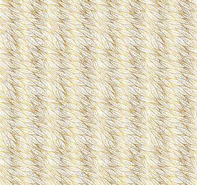Fabric roller blind for window Golden leaves