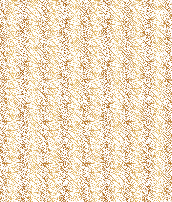 Fabric roller blind for window Golden leaves