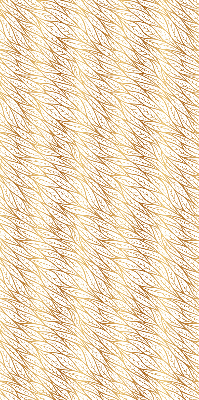 Fabric roller blind for window Golden leaves