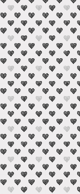 Blackout roller blind Dark Hearts