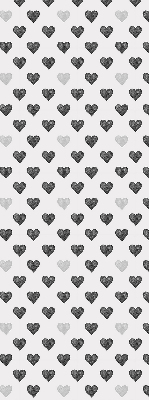 Blackout roller blind Dark Hearts