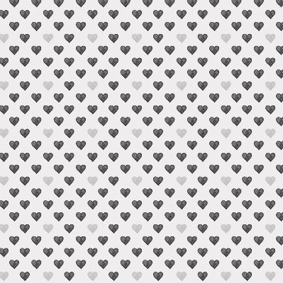 Blackout roller blind Dark Hearts