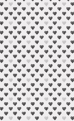 Blackout roller blind Dark Hearts