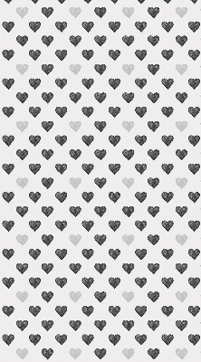 Blackout roller blind Dark Hearts