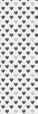 Blackout roller blind Dark Hearts