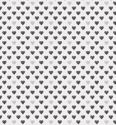 Blackout roller blind Dark Hearts