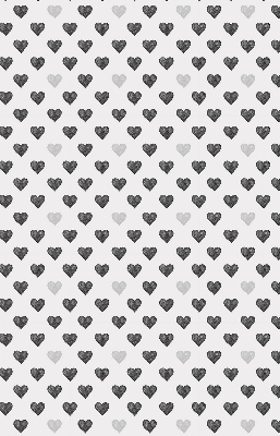 Blackout roller blind Dark Hearts