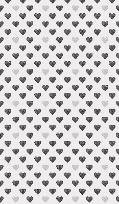 Blackout roller blind Dark Hearts