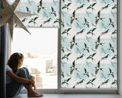 Blackout roller blind Swallows