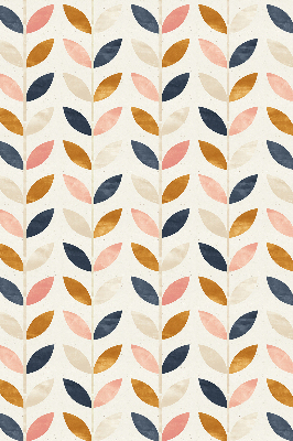 Blackout roller blind for window Leaves