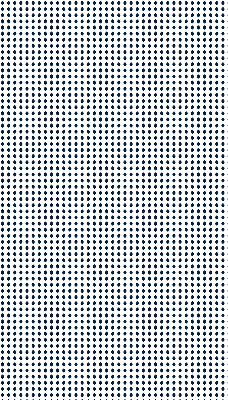 Fabric roller blind for window Black ovals