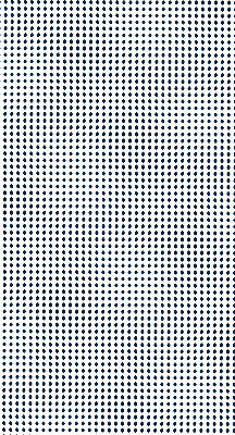 Fabric roller blind for window Black ovals