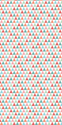 Blackout roller blind Colorful triangles