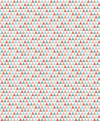 Blackout roller blind Colorful triangles
