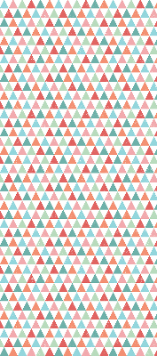 Blackout roller blind Colorful triangles