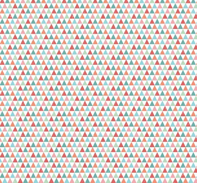 Blackout roller blind Colorful triangles