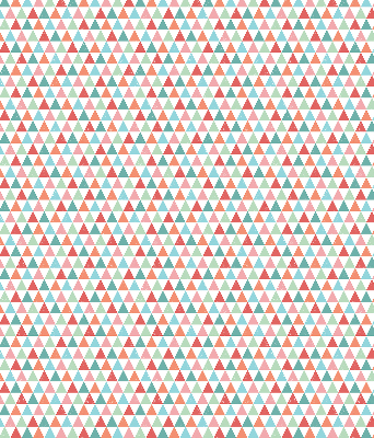 Blackout roller blind Colorful triangles