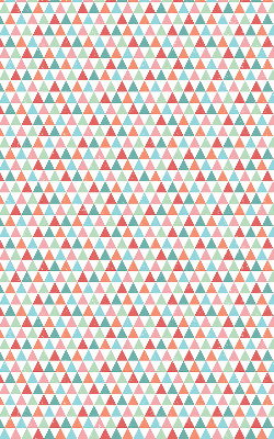 Blackout roller blind Colorful triangles