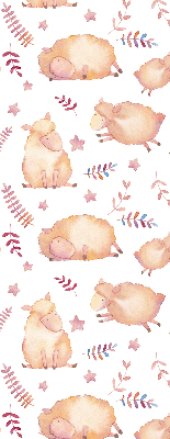 Blackout roller blind Sheep among the stars