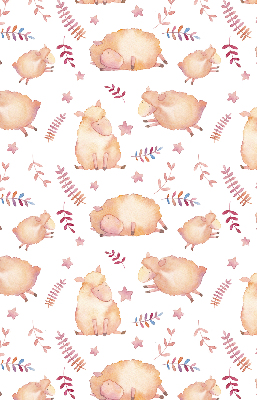 Blackout roller blind Sheep among the stars