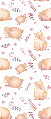 Blackout roller blind Sheep among the stars