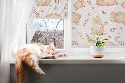 Blackout roller blind Sheep among the stars
